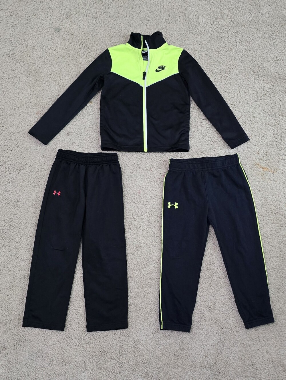 Boy's Nike Track Jacket and Jogger Pants Sweatpants Size 4T Youth 4-5 Years